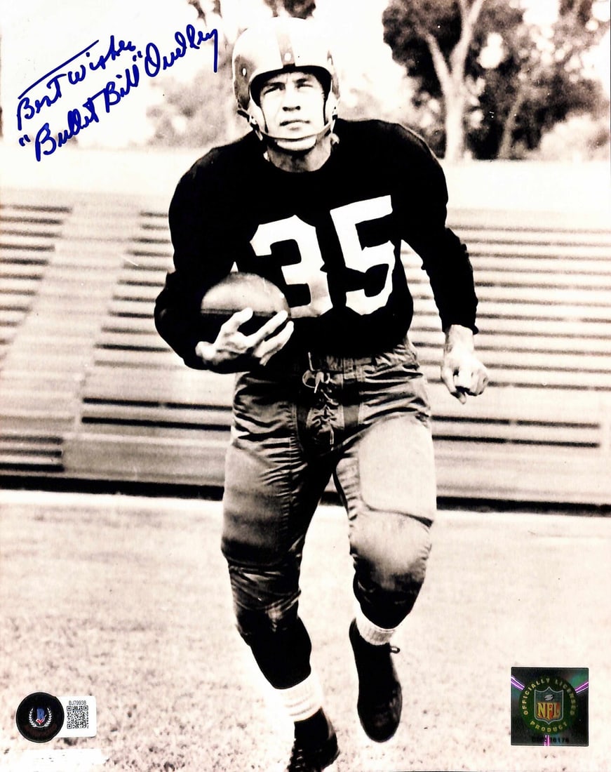 Bill Dudley Signed 8x10 Photograph Steelers HOF Beckett Certified (1 of 1)