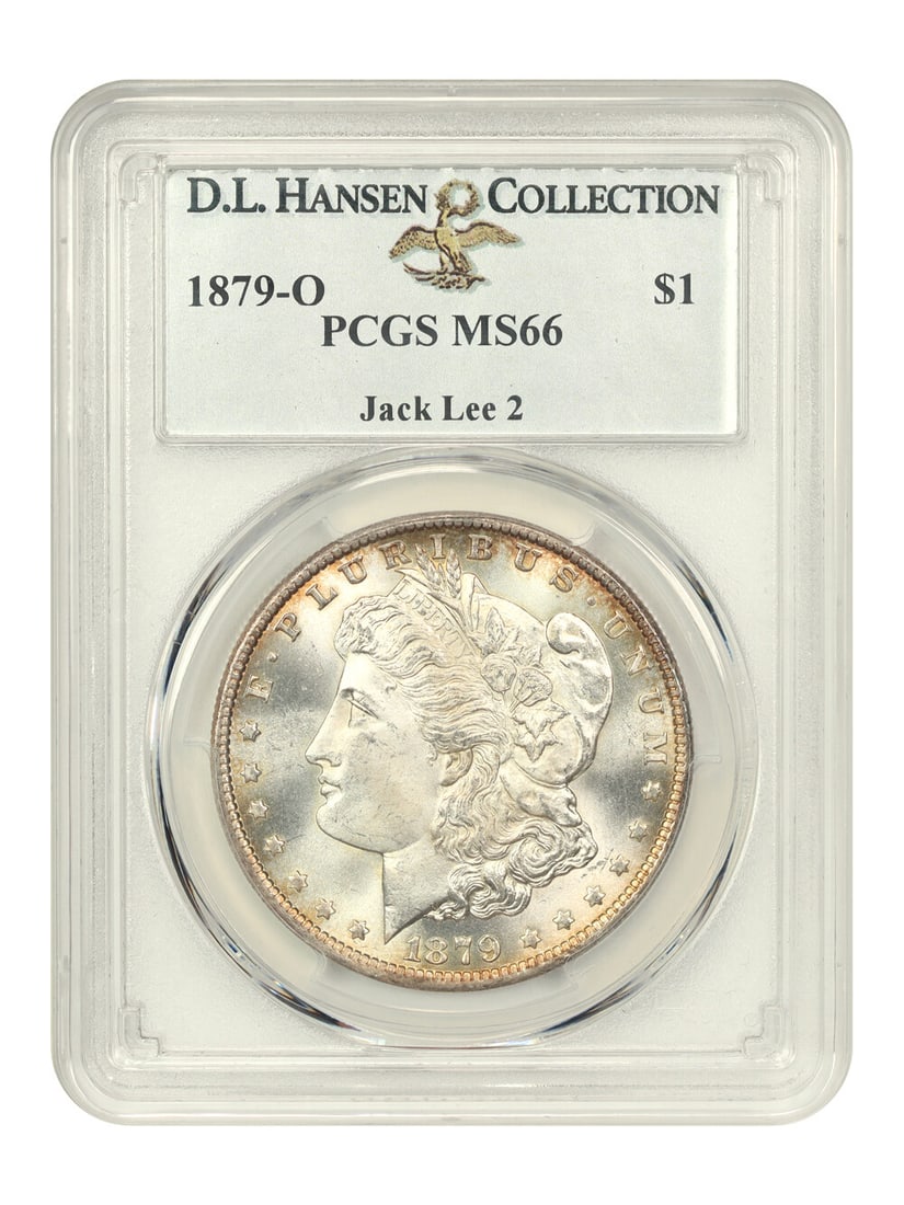 1879-O Morgan Dollar PCGS MS66 Uncirculated Stunning Toning: 1879-O Morgan Dollar PCGS MS66 Uncirculated Stunning Toning This stunning 1879-O Morgan Dollar is certified by PCGS with a grade of MS66, ensuring its exceptional quality. Struck at the New Orleans mi