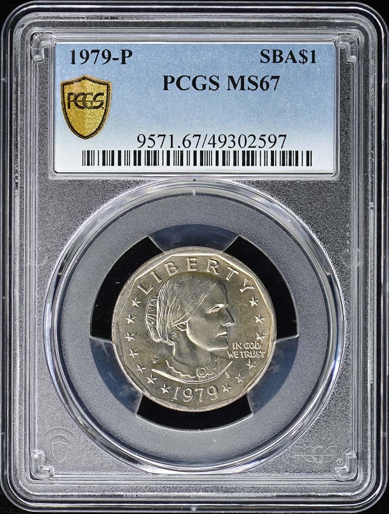 1979-P Susan B Anthony Dollar PCGS MS67 Uncirculated (1 of 5)