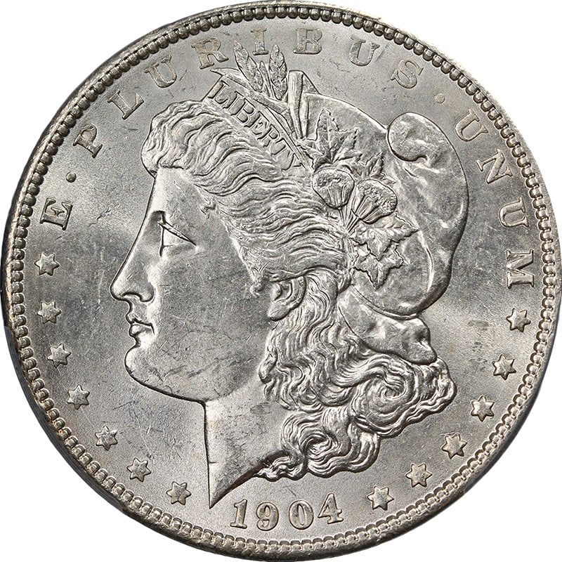 1904-P Morgan Silver Dollar PCGS MS63 Uncirculated Great Eye Appeal (1 of 4)