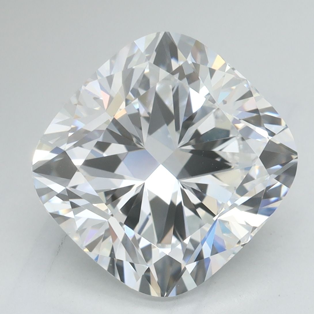 Loose Diamond - CUSHION BRILLIANT 4.41ct D VVS1: Loose Diamond - CUSHION BRILLIANT 4.41ct D VVS1 Source: This is a real non-mined Diamond that has been grown in a lab Shape: CUSHION BRILLIANT Carats: 4.41 Color: D Clarity: VVS1 Certification: GCAL V