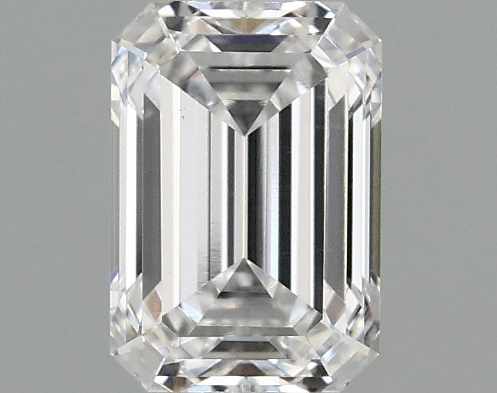 Loose Diamond - EMERALD 1.05ct E VVS2: Loose Diamond - EMERALD 1.05ct E VVS2 Source: This is a real non-mined Diamond that has been grown in a lab Shape: EMERALD Carats: 1.05 Color: E Clarity: VVS2 Certification: IGI Video: