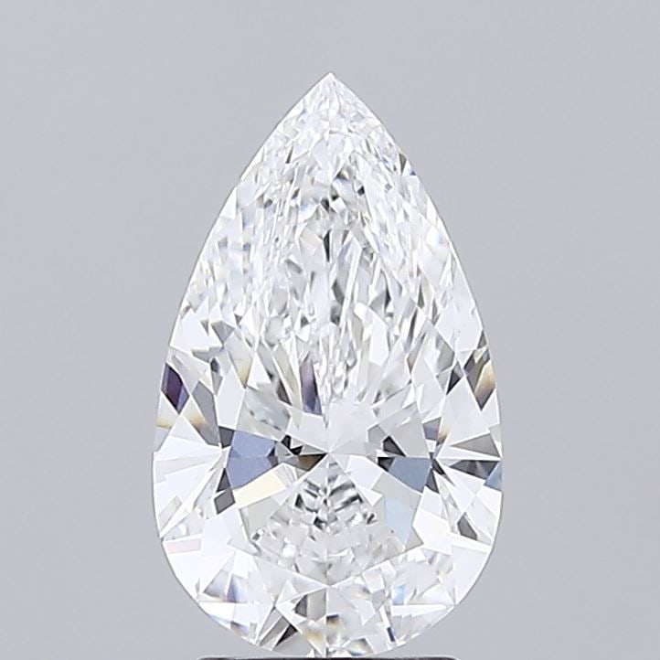 Loose Diamond - PEAR 2.51ct E VVS2: Loose Diamond - PEAR 2.51ct E VVS2 Source: This is a real non-mined Diamond that has been grown in a lab Shape: PEAR Carats: 2.51 Color: E Clarity: VVS2 Certification: IGI Video: