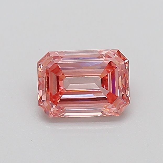 Loose Diamond - EMERALD 1.04ct Fancy Intense Brownish Pink VVS2: Loose Diamond - EMERALD 1.04ct Fancy Intense Brownish Pink VVS2 Source: This is a real non-mined Diamond that has been grown in a lab Shape: EMERALD Carats: 1.04 Color: Fancy Intense Brownish Pink Cer
