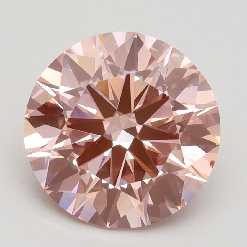 Ideal Loose Diamond - ROUND 2.49ct Fancy Intense Pink VS2: Ideal Loose Diamond - ROUND 2.49ct Fancy Intense Pink VS2 Source: This is a real non-mined Diamond that has been grown in a lab Shape: ROUND Carats: 2.49 Color: Fancy Intense Pink Certification: IGI V