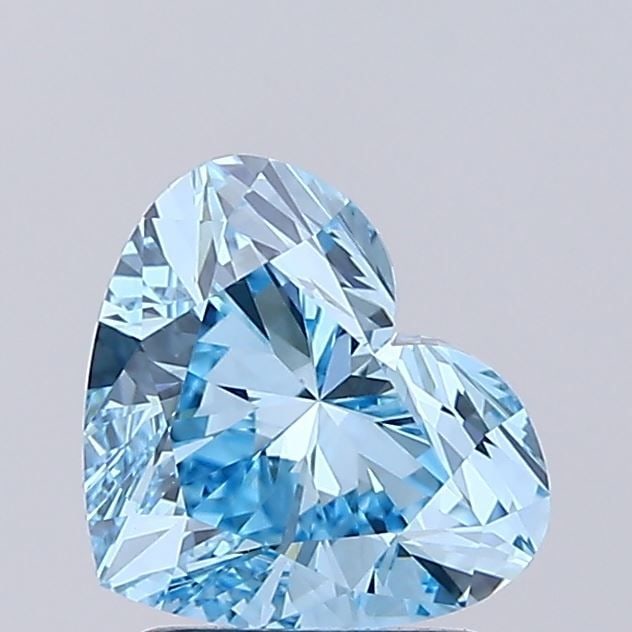 Loose Diamond - HEART 2.0ct Fancy Vivid Blue VVS2 (1 of 1)