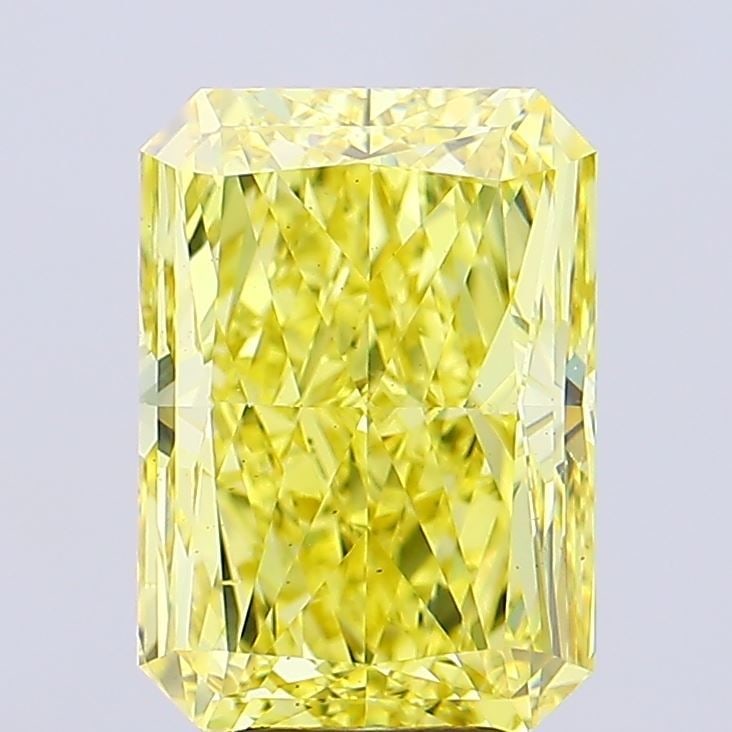 Loose Diamond - RADIANT 6.01ct Fancy Intense Yellow VS2: Loose Diamond - RADIANT 6.01ct Fancy Intense Yellow VS2 Source: This is a real non-mined Diamond that has been grown in a lab Shape: RADIANT Carats: 6.01 Color: Fancy Intense Yellow Certification: IGI