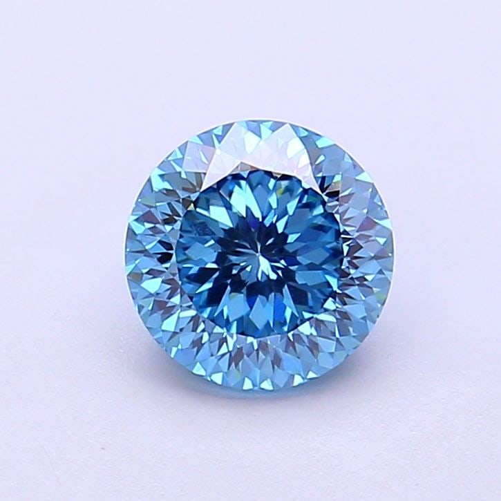 Loose Diamond - ROUND 1.3ct Fancy Vivid Blue VS1: Loose Diamond - ROUND 1.3ct Fancy Vivid Blue VS1 Source: This is a real non-mined Diamond that has been grown in a lab Shape: ROUND Carats: 1.3 Color: Fancy Vivid Blue Certification: IGI Video: