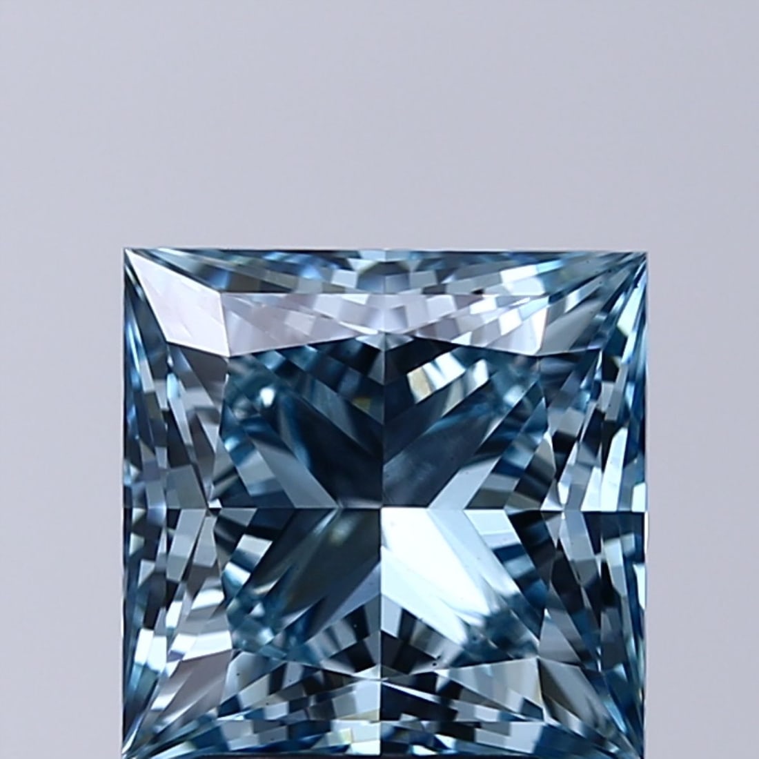 Loose Diamond - PRINCESS 3.03ct Fancy Intense Blue VS1 (1 of 1)