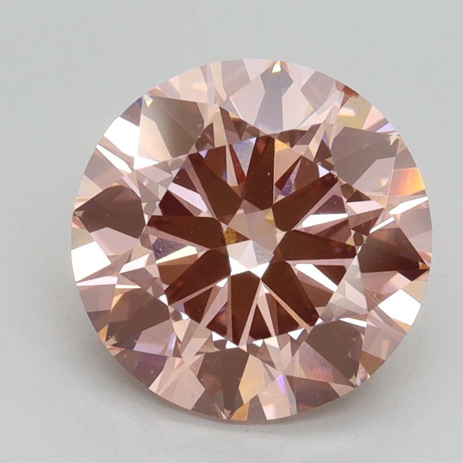 Loose Diamond - ROUND 3.02ct Fancy Intense Pink VS2: Loose Diamond - ROUND 3.02ct Fancy Intense Pink VS2 Source: This is a real non-mined Diamond that has been grown in a lab Shape: ROUND Carats: 3.02 Color: Fancy Intense Pink Certification: IGI Video:
