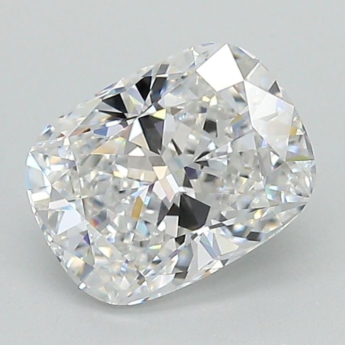 Loose Diamond - CUSHION MODIFIED 1.52ct D VVS2: Loose Diamond - CUSHION MODIFIED 1.52ct D VVS2 Source: This is a real non-mined Diamond that has been grown in a lab Shape: CUSHION MODIFIED Carats: 1.52 Color: D Clarity: VVS2 Certification: IGI Vide