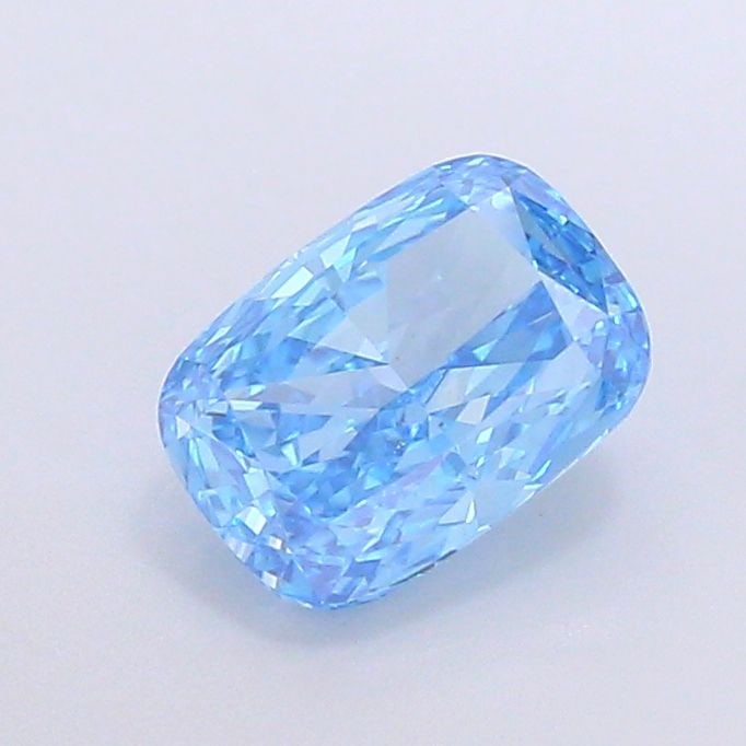Loose Diamond - CUSHION MODIFIED 1.57ct Fancy Vivid Blue VS1: Loose Diamond - CUSHION MODIFIED 1.57ct Fancy Vivid Blue VS1 Source: This is a real non-mined Diamond that has been grown in a lab Shape: CUSHION MODIFIED Carats: 1.57 Color: Fancy Vivid Blue Certific