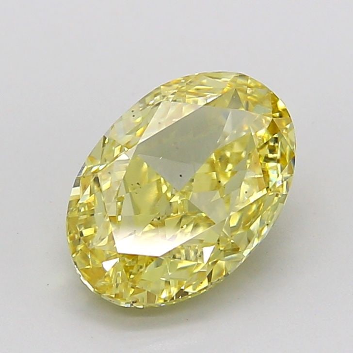 Loose Diamond - OVAL 2.01ct Fancy Intense Yellow SI1: Loose Diamond - OVAL 2.01ct Fancy Intense Yellow SI1 Source: This is a real non-mined Diamond that has been grown in a lab Shape: OVAL Carats: 2.01 Color: Fancy Intense Yellow Certification: IGI Video