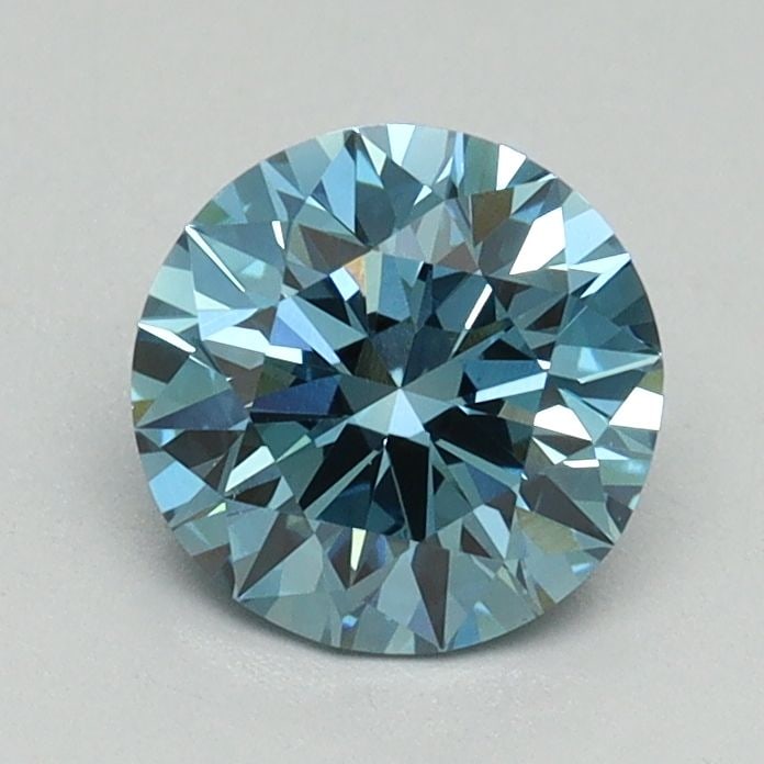 Ideal Loose Diamond - ROUND 1.04ct Fancy Vivid Blue VVS2: Ideal Loose Diamond - ROUND 1.04ct Fancy Vivid Blue VVS2 Source: This is a real non-mined Diamond that has been grown in a lab Shape: ROUND Carats: 1.04 Color: Fancy Vivid Blue Certification: IGI Vide