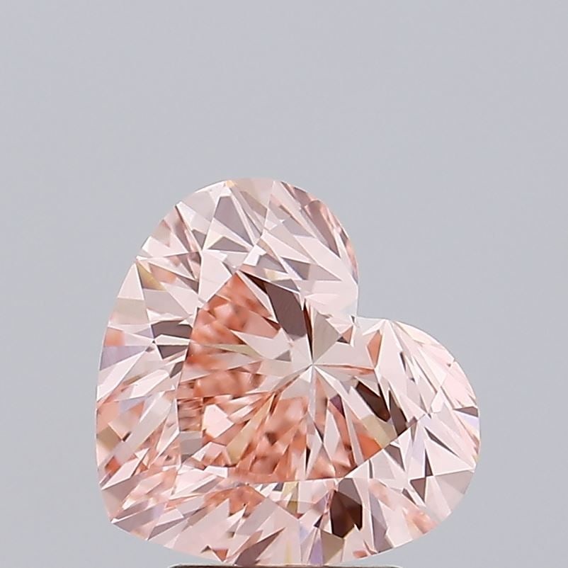 Loose Diamond - HEART 3.19ct Fancy Intense Pink VS1: Loose Diamond - HEART 3.19ct Fancy Intense Pink VS1 Source: This is a real non-mined Diamond that has been grown in a lab Shape: HEART Carats: 3.19 Color: Fancy Intense Pink Certification: IGI Video: