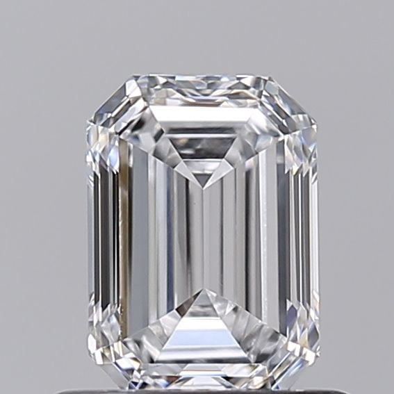 Loose Diamond - EMERALD 0.68ct D VS1: Loose Diamond - EMERALD 0.68ct D VS1 Source: This is a real non-mined Diamond that has been grown in a lab Shape: EMERALD Carats: 0.68 Color: D Clarity: VS1 Certification: NONE Video:
