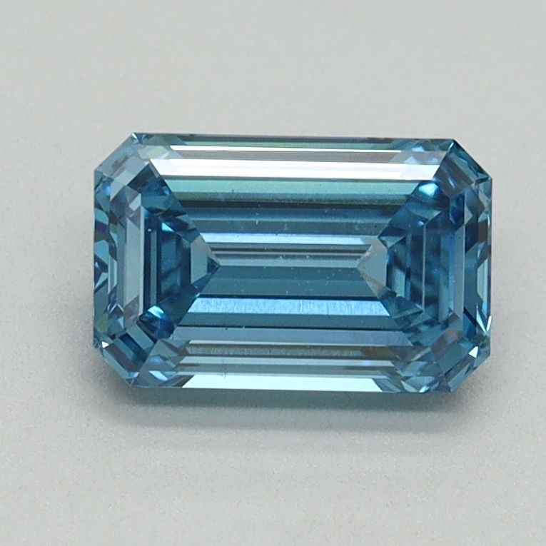 Loose Diamond - EMERALD 1.13ct Fancy Vivid Blue VS2: Loose Diamond - EMERALD 1.13ct Fancy Vivid Blue VS2 Source: This is a real non-mined Diamond that has been grown in a lab Shape: EMERALD Carats: 1.13 Color: Fancy Vivid Blue Certification: IGI Video:
