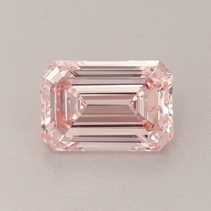 Loose Diamond - EMERALD 0.81ct Fancy Intense Pink SI1: Loose Diamond - EMERALD 0.81ct Fancy Intense Pink SI1 Source: This is a real non-mined Diamond that has been grown in a lab Shape: EMERALD Carats: 0.81 Color: Fancy Intense Pink Certification: IGI Vid