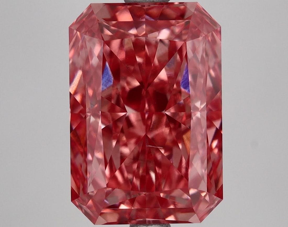 Loose Diamond - RADIANT 4.02ct Fancy Vivid Pink VS2 (1 of 1)