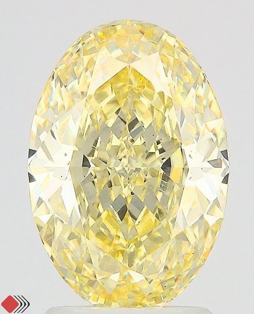 Loose Diamond - OVAL 3.13ct Fancy Intense Yellow VS1: Loose Diamond - OVAL 3.13ct Fancy Intense Yellow VS1 Source: This is a real non-mined Diamond that has been grown in a lab Shape: OVAL Carats: 3.13 Color: Fancy Intense Yellow Certification: IGI Video