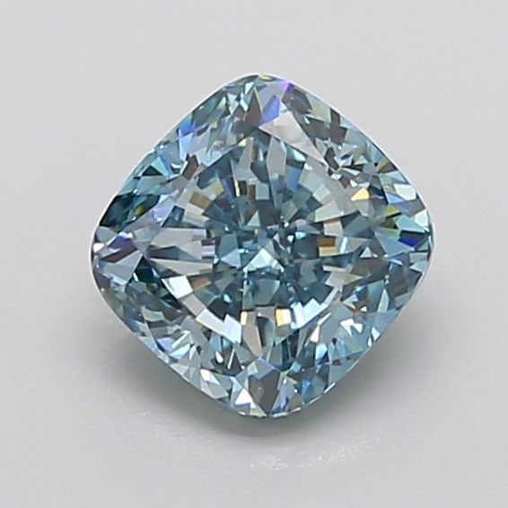 Loose Diamond - CUSHION MODIFIED 2.31ct Fancy Intense Green Blue VS1: Loose Diamond - CUSHION MODIFIED 2.31ct Fancy Intense Green Blue VS1 Source: This is a real non-mined Diamond that has been grown in a lab Shape: CUSHION MODIFIED Carats: 2.31 Color: Fancy Intense Gre