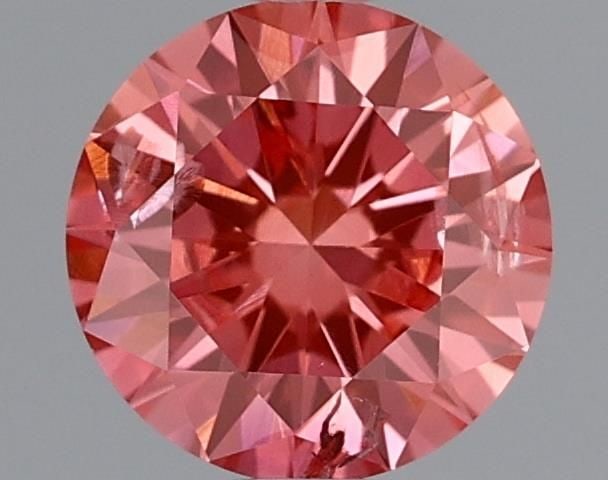 Loose Diamond - ROUND 0.52ct Fancy Vivid Pink SI2: Loose Diamond - ROUND 0.52ct Fancy Vivid Pink SI2 Source: This is a real non-mined Diamond that has been grown in a lab Shape: ROUND Carats: 0.52 Color: Fancy Vivid Pink Certification: IGI Video:
