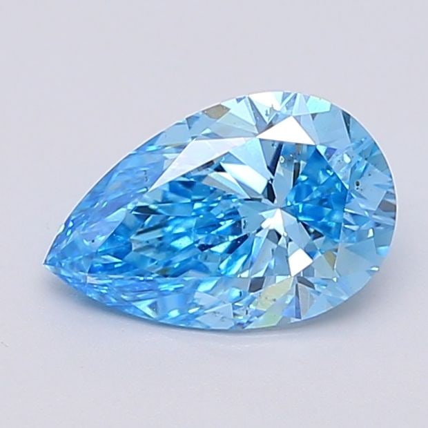Loose Diamond - PEAR 1.5ct Fancy Vivid Blue VS2: Loose Diamond - PEAR 1.5ct Fancy Vivid Blue VS2 Source: This is a real non-mined Diamond that has been grown in a lab Shape: PEAR Carats: 1.5 Color: Fancy Vivid Blue Certification: IGI Video: