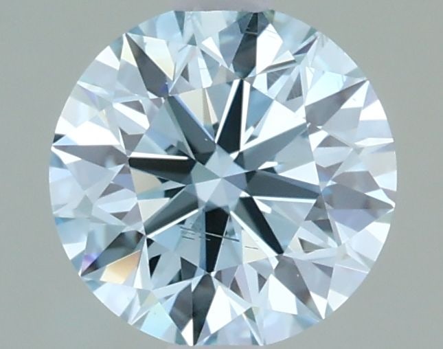 Ideal Loose Diamond - ROUND 1.06ct Fancy Light Greenish Blue SI1: Ideal Loose Diamond - ROUND 1.06ct Fancy Light Greenish Blue SI1 Source: This is a real non-mined Diamond that has been grown in a lab Shape: ROUND Carats: 1.06 Color: Fancy Light Greenish Blue Certif