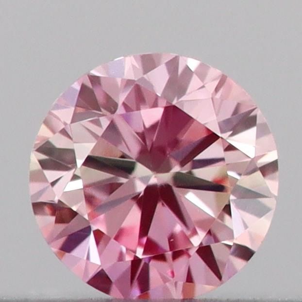 Loose Diamond - ROUND 0.1ct Fancy Intense Pink VVS2: Loose Diamond - ROUND 0.1ct Fancy Intense Pink VVS2 Source: This is a real non-mined Diamond that has been grown in a lab Shape: ROUND Carats: 0.1 Color: Fancy Intense Pink Certification: IGI Video: