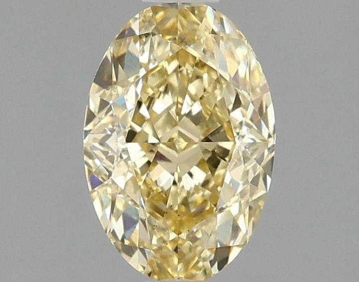 Loose Diamond - OVAL 1.49ct Fancy Intense Yellow VS2: Loose Diamond - OVAL 1.49ct Fancy Intense Yellow VS2 Source: This is a real non-mined Diamond that has been grown in a lab Shape: OVAL Carats: 1.49 Color: Fancy Intense Yellow Certification: IGI Video