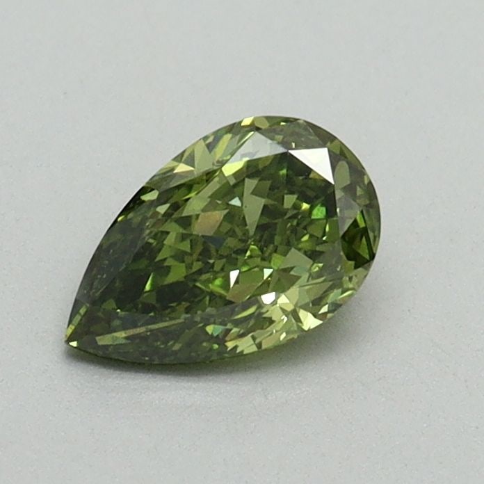 Loose Diamond - PEAR 0.51ct Fancy Vivid Green VS1: Loose Diamond - PEAR 0.51ct Fancy Vivid Green VS1 Source: This is a real non-mined Diamond that has been grown in a lab Shape: PEAR Carats: 0.51 Color: Fancy Vivid Green Certification: IGI Video: