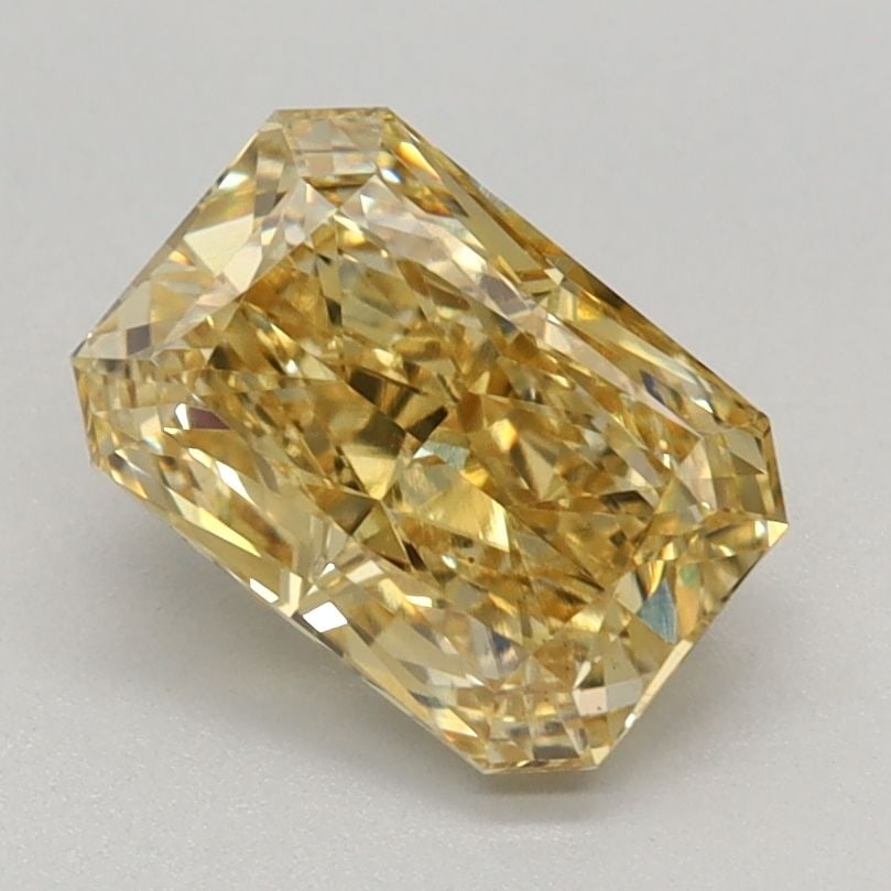 Loose Diamond - RADIANT 1.21ct Fancy Intense Yellow VS1: Loose Diamond - RADIANT 1.21ct Fancy Intense Yellow VS1 Source: This is a real non-mined Diamond that has been grown in a lab Shape: RADIANT Carats: 1.21 Color: Fancy Intense Yellow Certification: