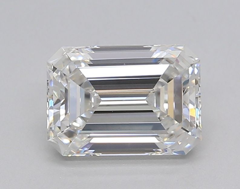 Loose Diamond - EMERALD 1.51ct F VS1: Loose Diamond - EMERALD 1.51ct F VS1 Source: This is a real non-mined Diamond that has been grown in a lab Shape: EMERALD Carats: 1.51 Color: F Clarity: VS1 Certification: NONE Video: