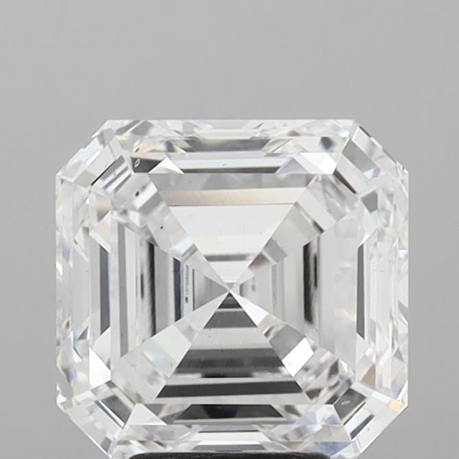 Loose Diamond - ASSCHER 5.02ct E VS2: Loose Diamond - ASSCHER 5.02ct E VS2 Source: This is a real non-mined Diamond that has been grown in a lab Shape: ASSCHER Carats: 5.02 Color: E Clarity: VS2 Certification: IGI Video: