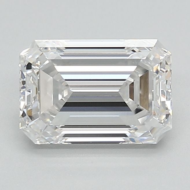 Loose Diamond - EMERALD 1.63ct E VVS1: Loose Diamond - EMERALD 1.63ct E VVS1 Source: This is a real non-mined Diamond that has been grown in a lab Shape: EMERALD Carats: 1.63 Color: E Clarity: VVS1 Certification: IGI Video: