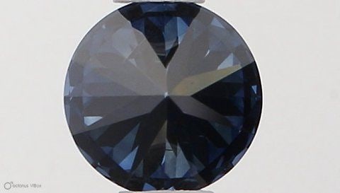 Loose Diamond - ROUND 0.36ct Fancy Vivid Blue SI1 (1 of 1)