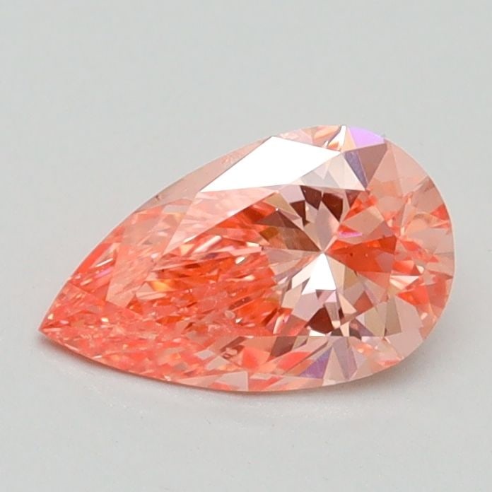 Loose Diamond - PEAR 0.7ct Fancy Vivid Pink SI2: Loose Diamond - PEAR 0.7ct Fancy Vivid Pink SI2 Source: This is a real non-mined Diamond that has been grown in a lab Shape: PEAR Carats: 0.7 Color: Fancy Vivid Pink Certification: IGI Video: