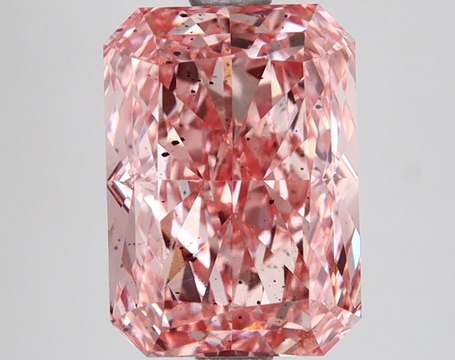 Loose Diamond - RADIANT 3.13ct Fancy Vivid Pink SI1 (1 of 1)