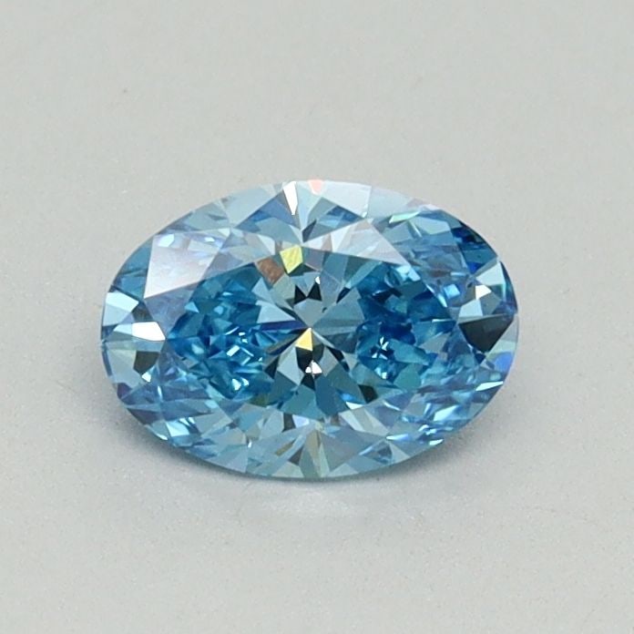 Loose Diamond - OVAL 0.51ct Fancy Vivid Blue VS1: Loose Diamond - OVAL 0.51ct Fancy Vivid Blue VS1 Source: This is a real non-mined Diamond that has been grown in a lab Shape: OVAL Carats: 0.51 Color: Fancy Vivid Blue Certification: IGI Video: