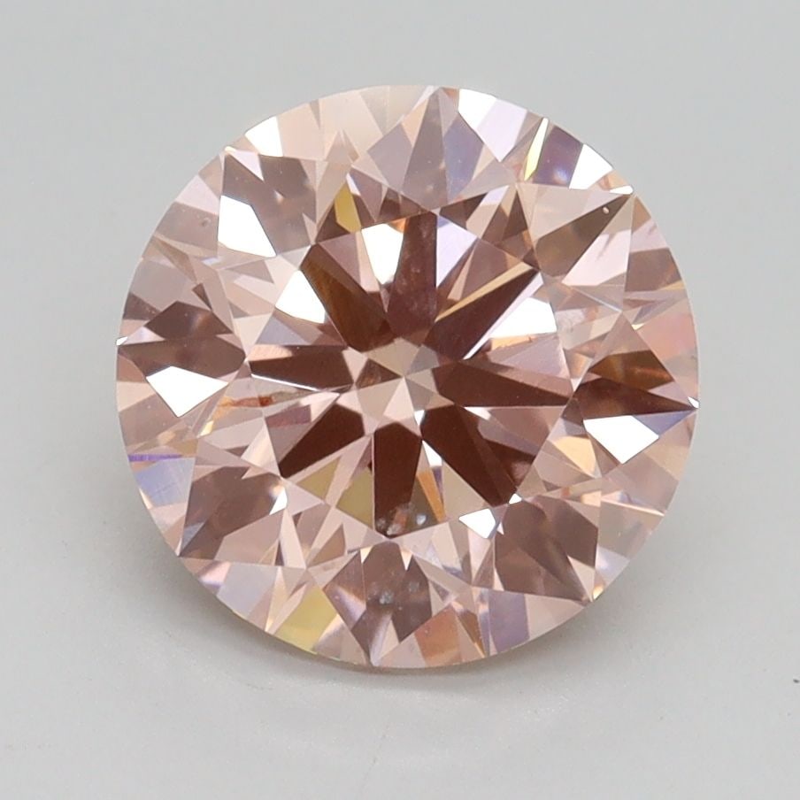 Ideal Loose Diamond - ROUND 2.56ct Fancy Intense Pink SI2: Ideal Loose Diamond - ROUND 2.56ct Fancy Intense Pink SI2 Source: This is a real non-mined Diamond that has been grown in a lab Shape: ROUND Carats: 2.56 Color: Fancy Intense Pink Certification: IGI V