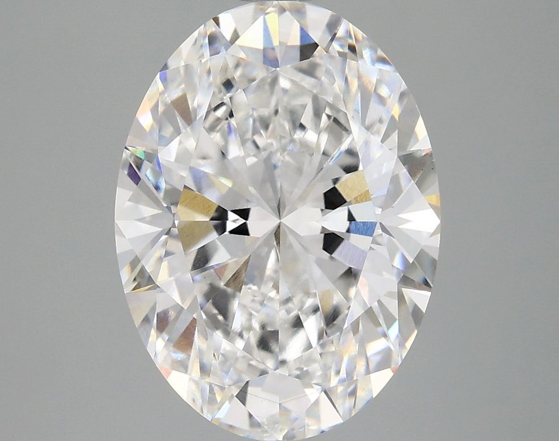 Loose Diamond - OVAL 5.05ct E VVS2: Loose Diamond - OVAL 5.05ct E VVS2 Source: This is a real non-mined Diamond that has been grown in a lab Shape: OVAL Carats: 5.05 Color: E Clarity: VVS2 Certification: IGI Video: