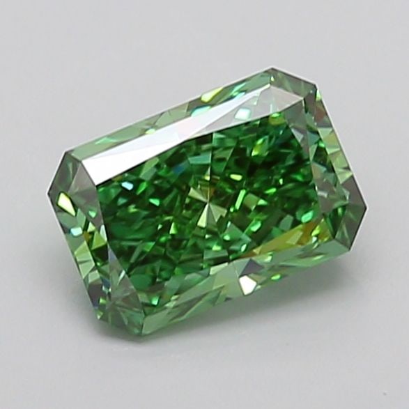 Loose Diamond - RADIANT 1.6ct Fancy Vivid Green VVS2: Loose Diamond - RADIANT 1.6ct Fancy Vivid Green VVS2 Source: This is a real non-mined Diamond that has been grown in a lab Shape: RADIANT Carats: 1.6 Color: Fancy Vivid Green Certification: IGI Additi