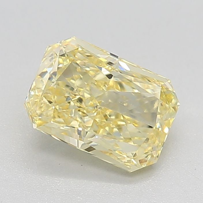 Loose Diamond - RADIANT 1.38ct Fancy Intense Yellow VVS2: Loose Diamond - RADIANT 1.38ct Fancy Intense Yellow VVS2 Source: This is a real non-mined Diamond that has been grown in a lab Shape: RADIANT Carats: 1.38 Color: Fancy Intense Yellow Certification: IG