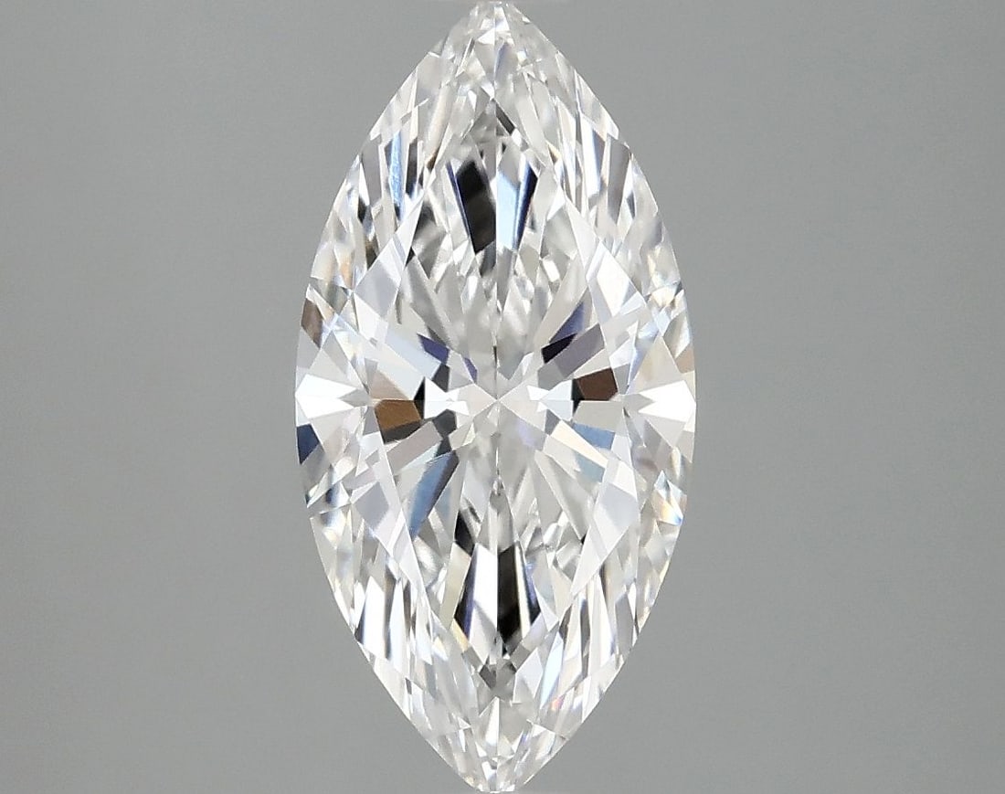 Loose Diamond - MARQUISE 2.05ct E VVS2: Loose Diamond - MARQUISE 2.05ct E VVS2 Source: This is a real non-mined Diamond that has been grown in a lab Shape: MARQUISE Carats: 2.05 Color: E Clarity: VVS2 Certification: IGI Video: