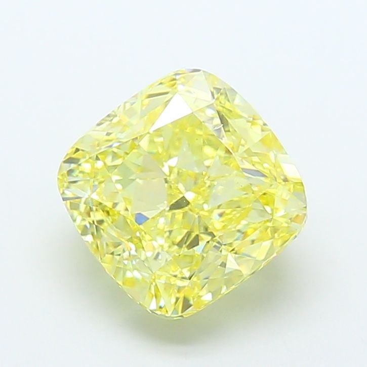 Loose Diamond - CUSHION MODIFIED 7.0ct Fancy Intense Yellow VS2: Loose Diamond - CUSHION MODIFIED 7.0ct Fancy Intense Yellow VS2 Source: This is a real non-mined Diamond that has been grown in a lab Shape: CUSHION MODIFIED Carats: 7.0 Color: Fancy Intense Yellow Ce