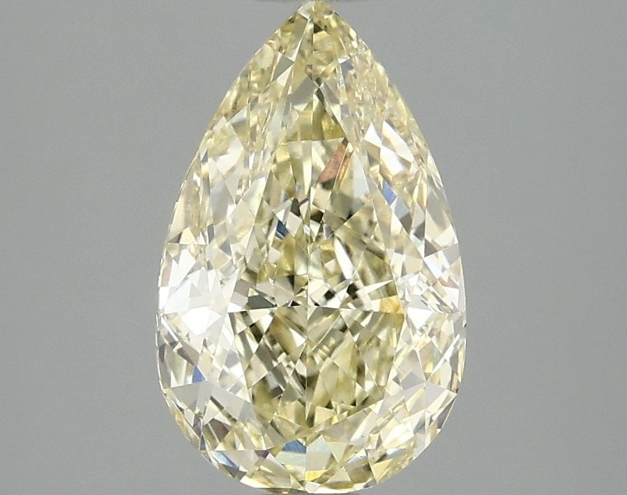 Loose Diamond - PEAR 2.1ct Fancy Yellow VS1: Loose Diamond - PEAR 2.1ct Fancy Yellow VS1 Source: This is a real non-mined Diamond that has been grown in a lab Shape: PEAR Carats: 2.1 Color: Fancy Yellow Certification: IGI Video: