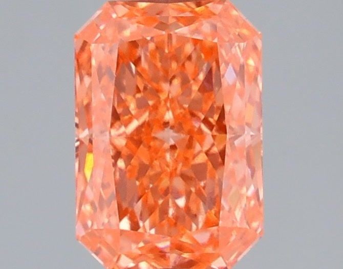 Loose Diamond - RADIANT 1.58ct Fancy Vivid Pink VS1: Loose Diamond - RADIANT 1.58ct Fancy Vivid Pink VS1 Source: This is a real non-mined Diamond that has been grown in a lab Shape: RADIANT Carats: 1.58 Color: Fancy Vivid Pink Certification: IGI Video: