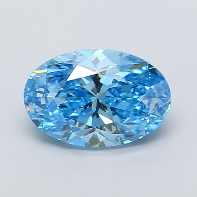 Loose Diamond - OVAL 2.0ct Fancy Vivid Blue VS2: Loose Diamond - OVAL 2.0ct Fancy Vivid Blue VS2 Source: This is a real non-mined Diamond that has been grown in a lab Shape: OVAL Carats: 2.0 Color: Fancy Vivid Blue Certification: IGI Video: