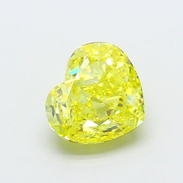 Loose Diamond - HEART 1.2ct Fancy Vivid Yellow IF: Loose Diamond - HEART 1.2ct Fancy Vivid Yellow IF Source: This is a real non-mined Diamond that has been grown in a lab Shape: HEART Carats: 1.2 Color: Fancy Vivid Yellow Certification: IGI Video: