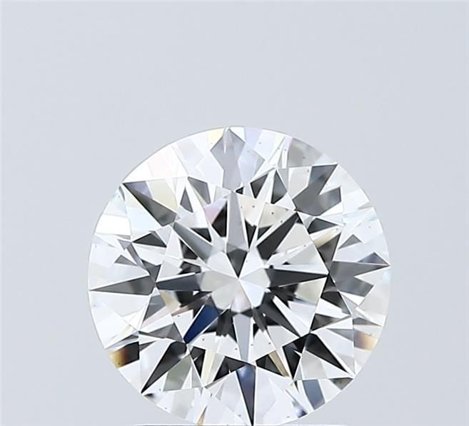 Ideal Loose Diamond - ROUND 2.01ct D VS2: Ideal Loose Diamond - ROUND 2.01ct D VS2 Source: This is a real non-mined Diamond that has been grown in a lab Shape: ROUND Carats: 2.01 Color: D Clarity: VS2 Certification: IGI Video: